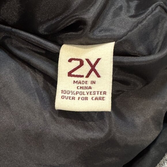 US Polo Assn Mens 2X Black Puffer Vest Hooded Full Zip Outdoor Warm Activewear - Picture 12 of 16